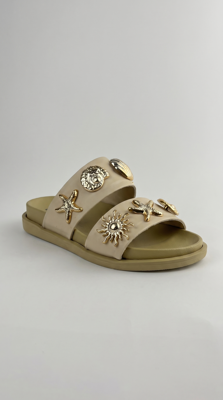 The Solaris Resort Slide - Beige
