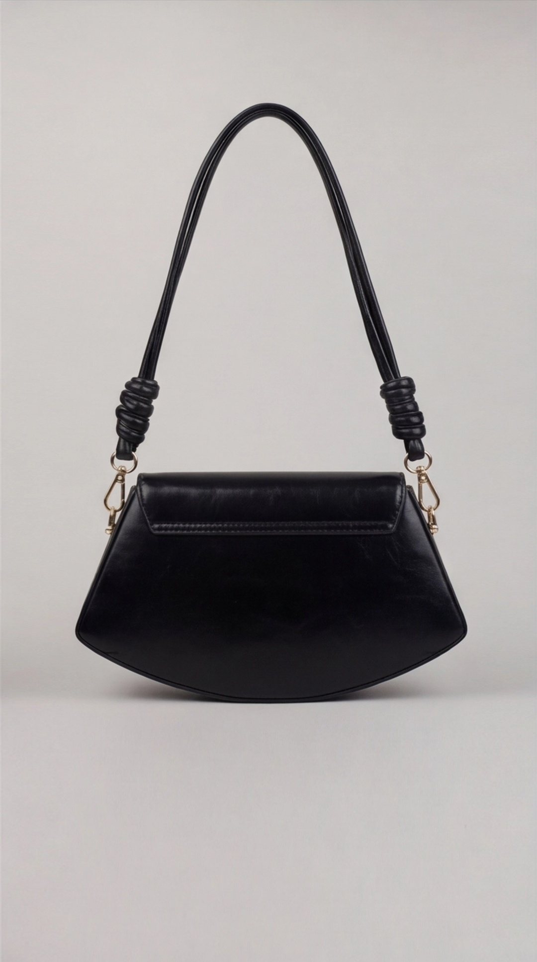 The Crescent Knot Bag - Black