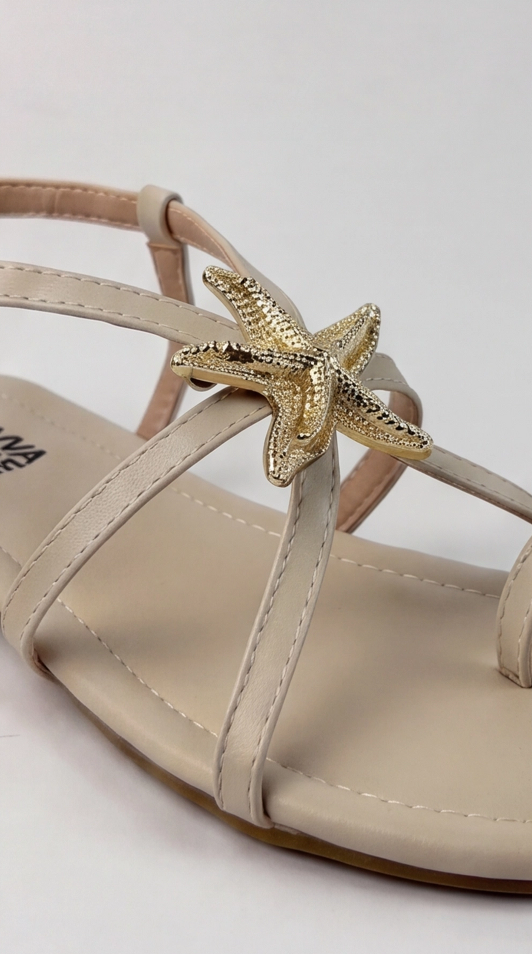 The Aurelia Star Sandal - Beige