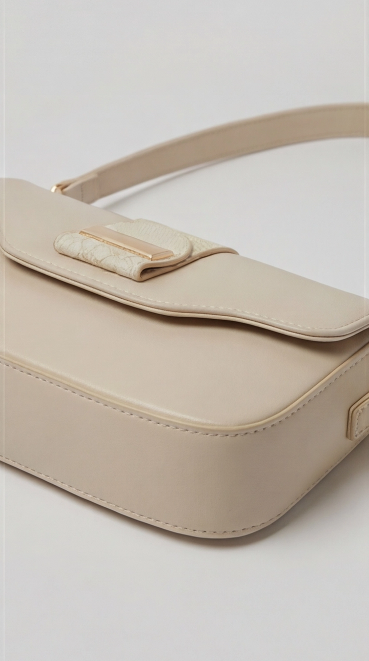 The Arc Bag - Beige