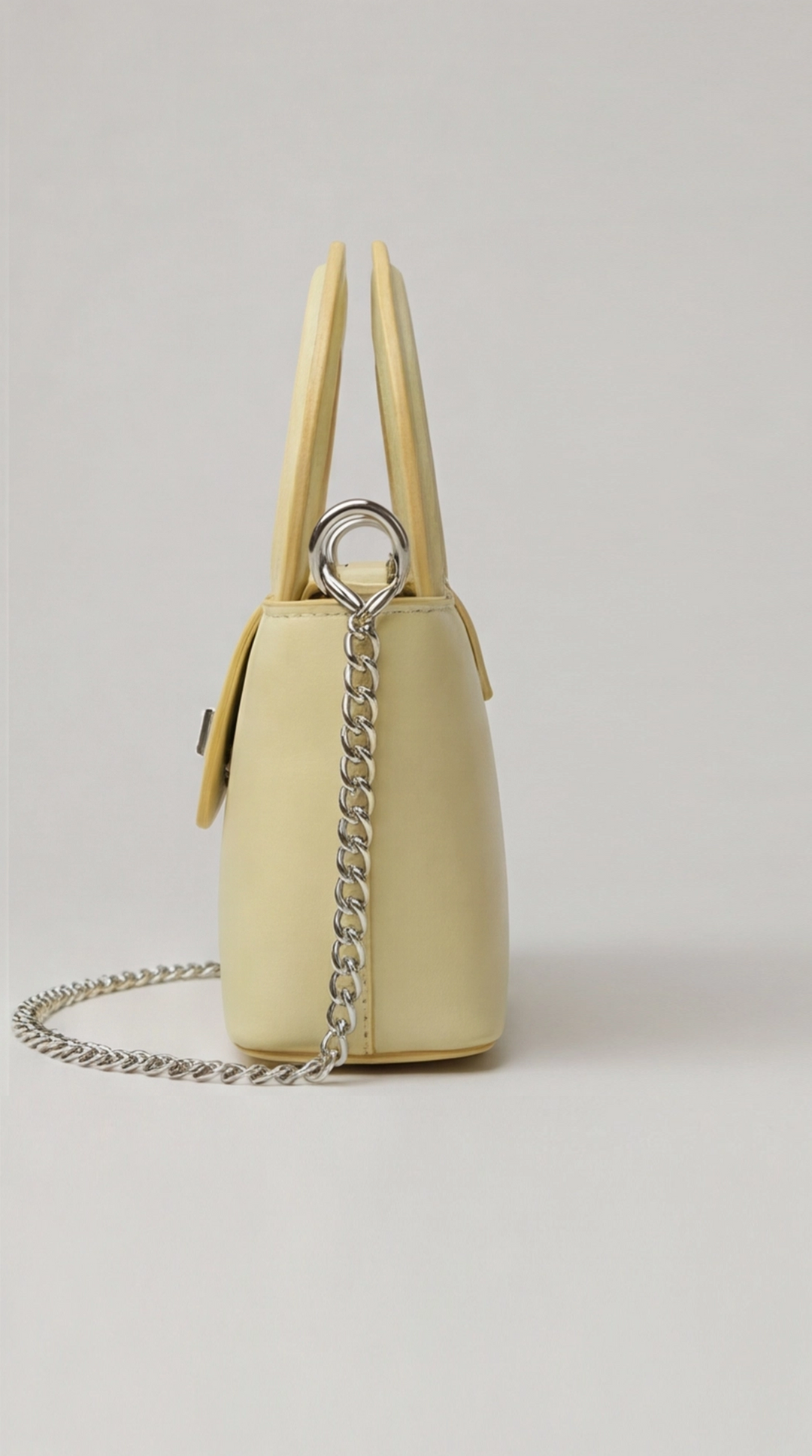 Noir Mini Satchel -  Butter yellow