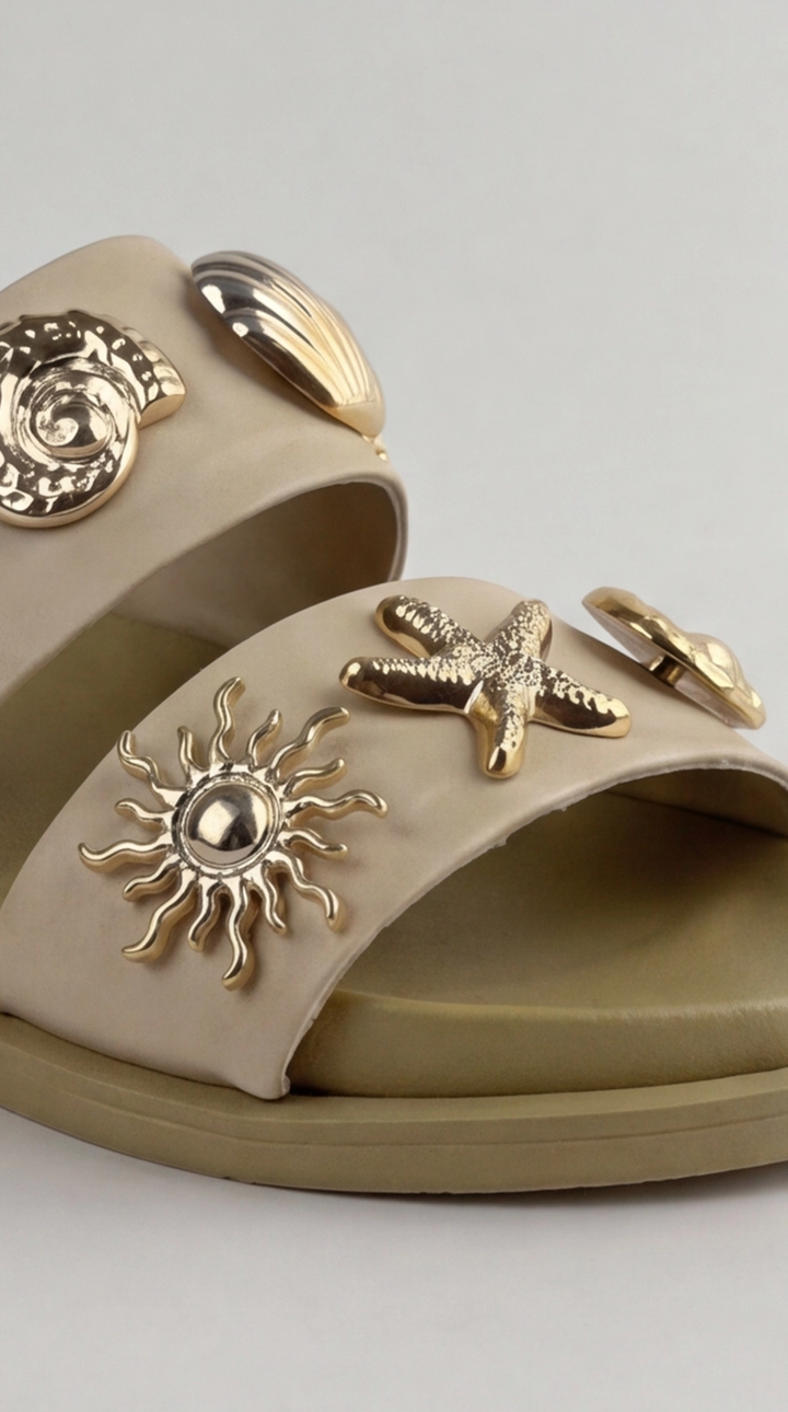 The Solaris Resort Slide - Beige