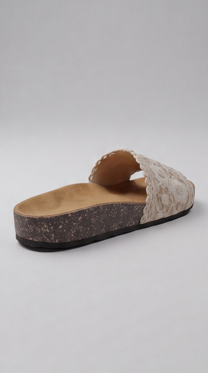 The Flora Sequin Slide