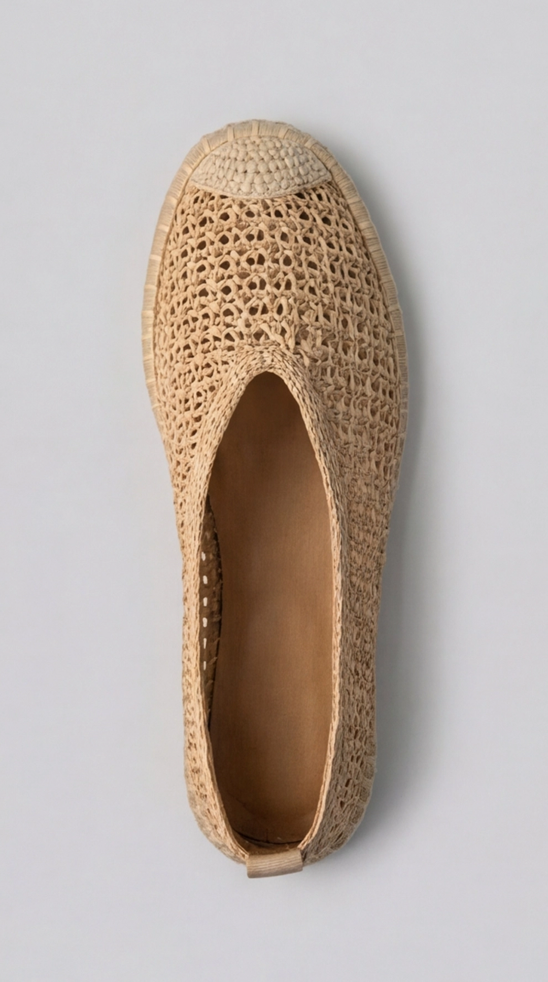 The Isla Raffia Espadrille - straw beige