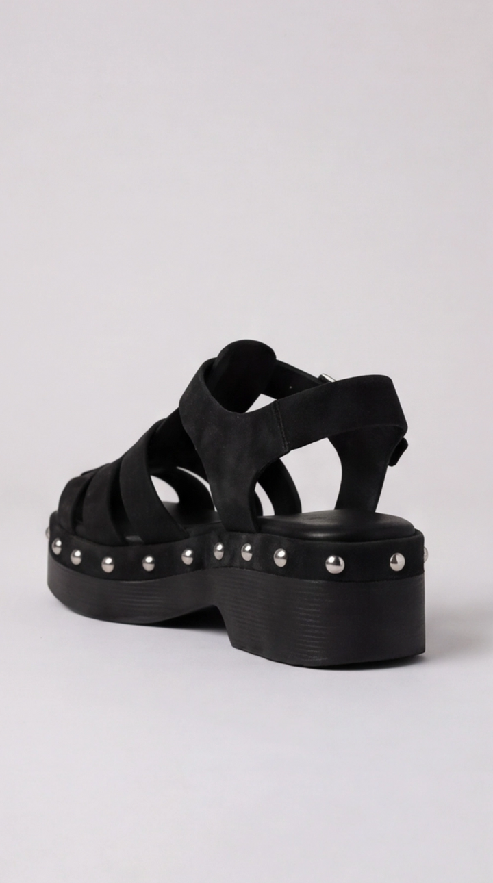 The Heritage Clog Sandal - Black