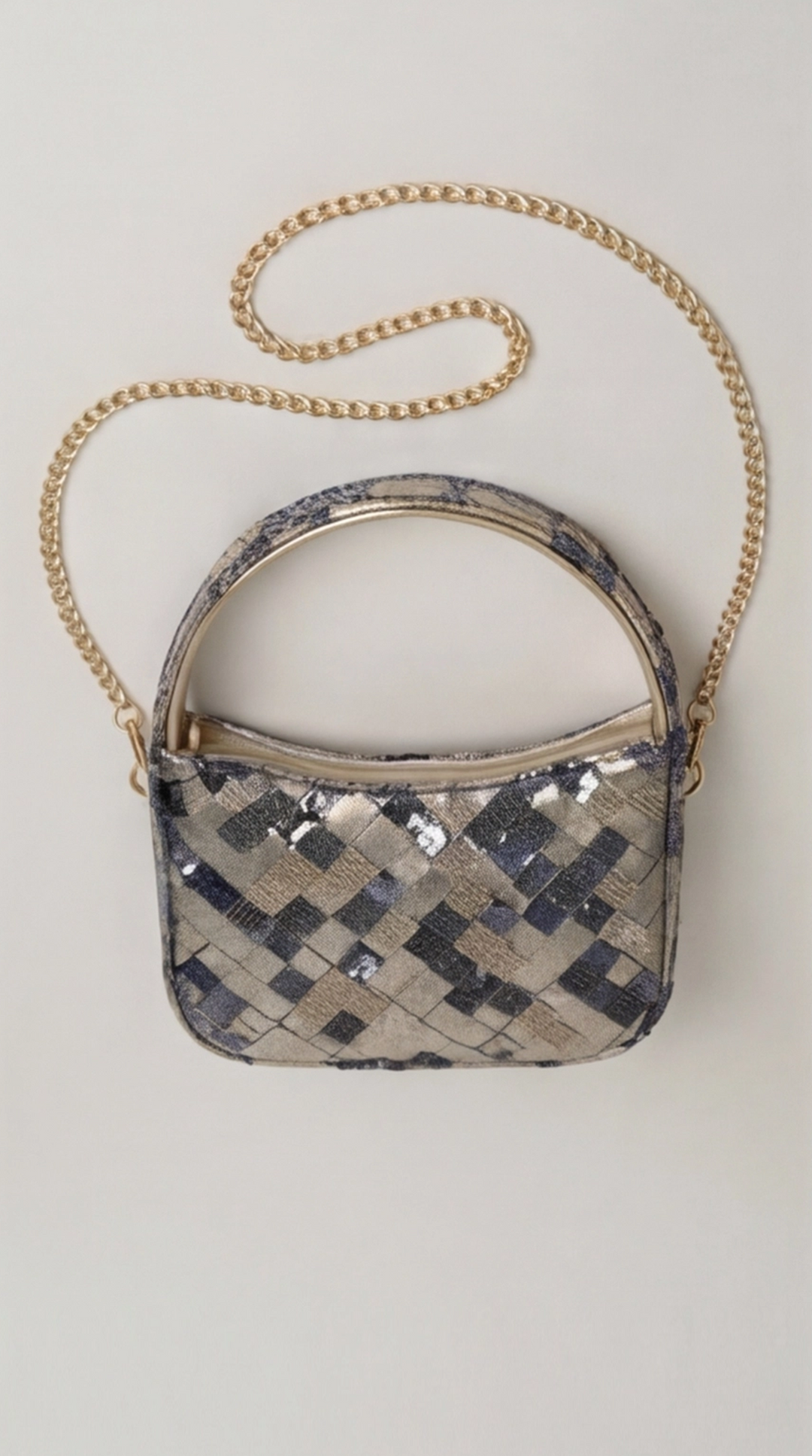 Lumière Woven Sequin Mini Bag – Spring Collection