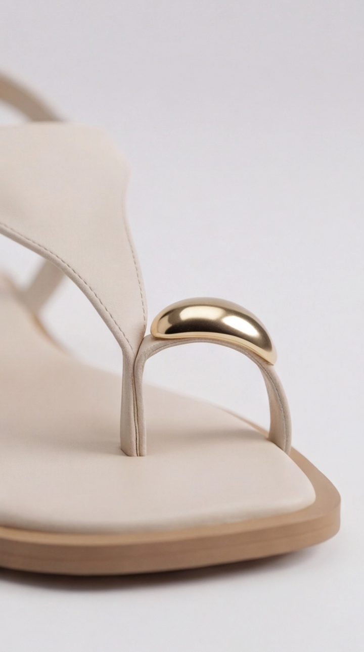 The Aura Slingback - Beige