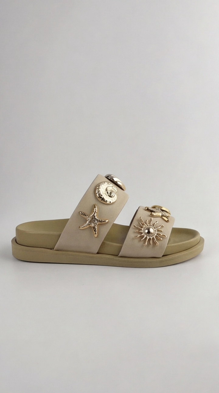 The Solaris Resort Slide - Beige