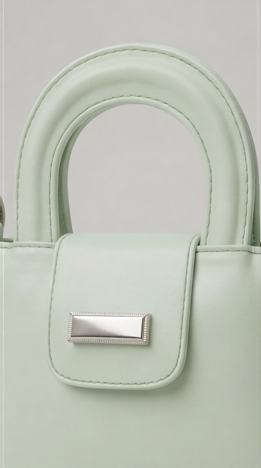 Noir Mini Satchel - Mint