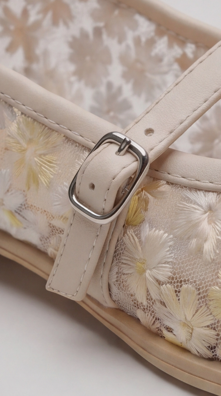 The Ethereal Meadow Flat - Beige