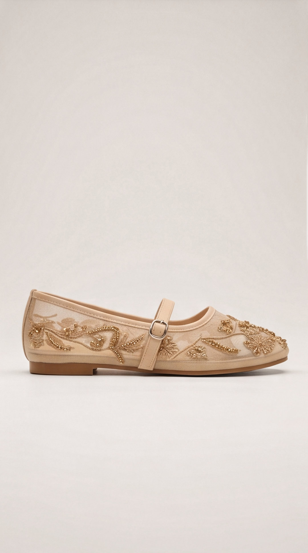 The Seraphina Mary Jane - Beige
