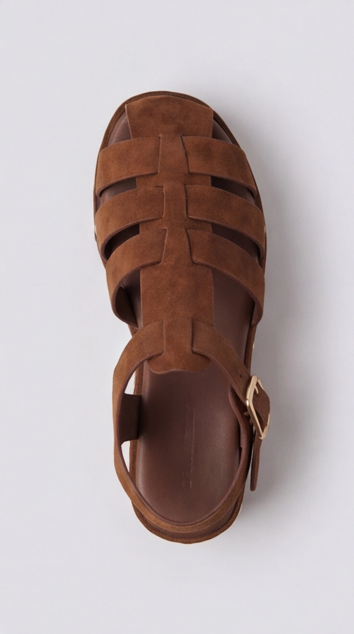 The Heritage Clog Sandal - Brown