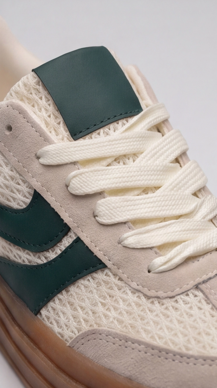 The Terra Forest Platform Sneaker - Green