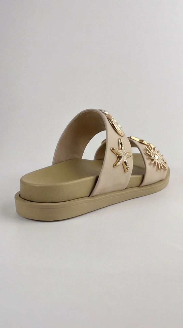 The Solaris Resort Slide - Beige