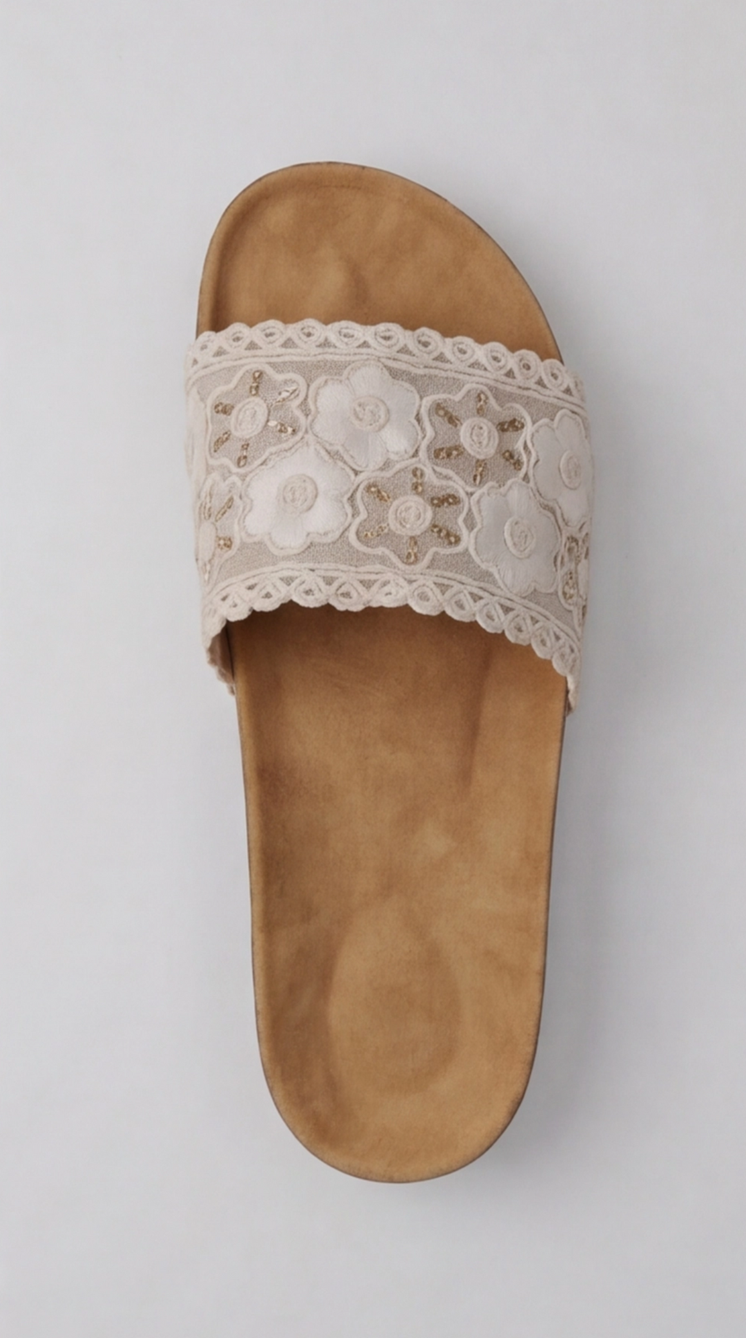 The Flora Sequin Slide