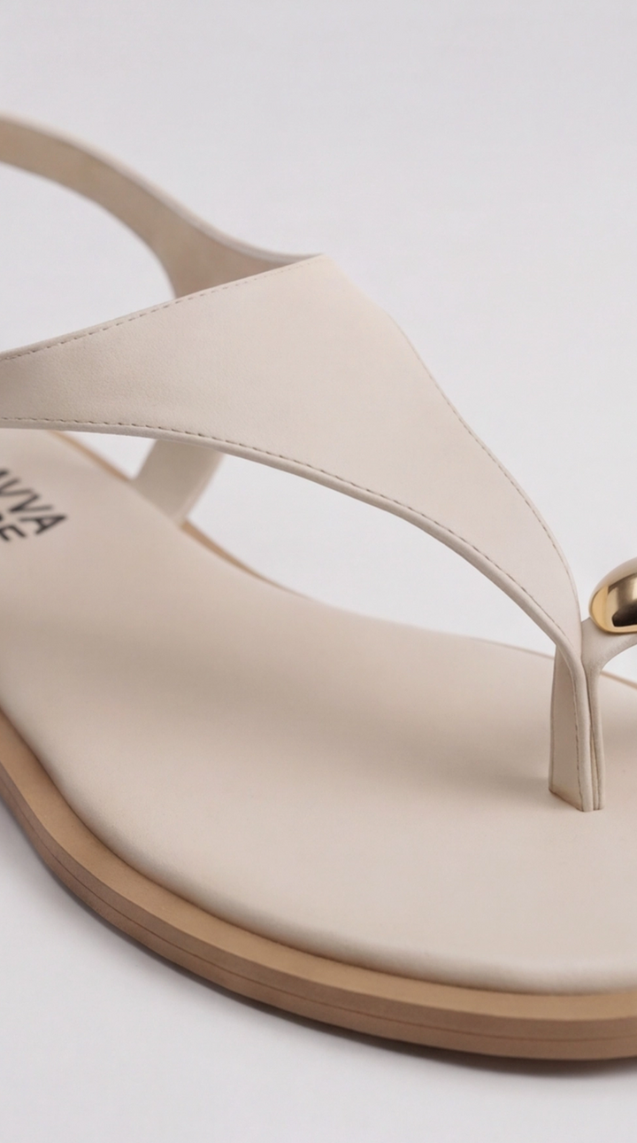 The Aura Slingback - Beige