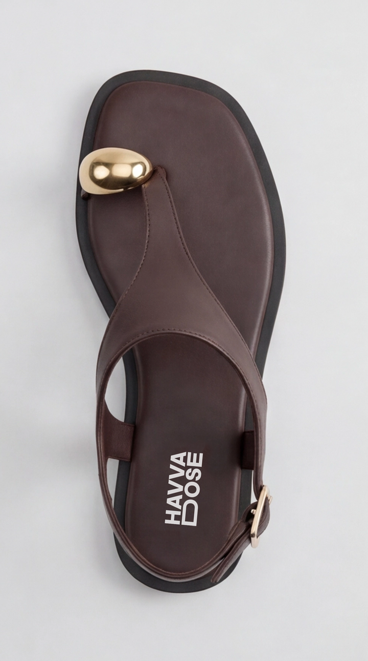 The Aura Slingback - Brown
