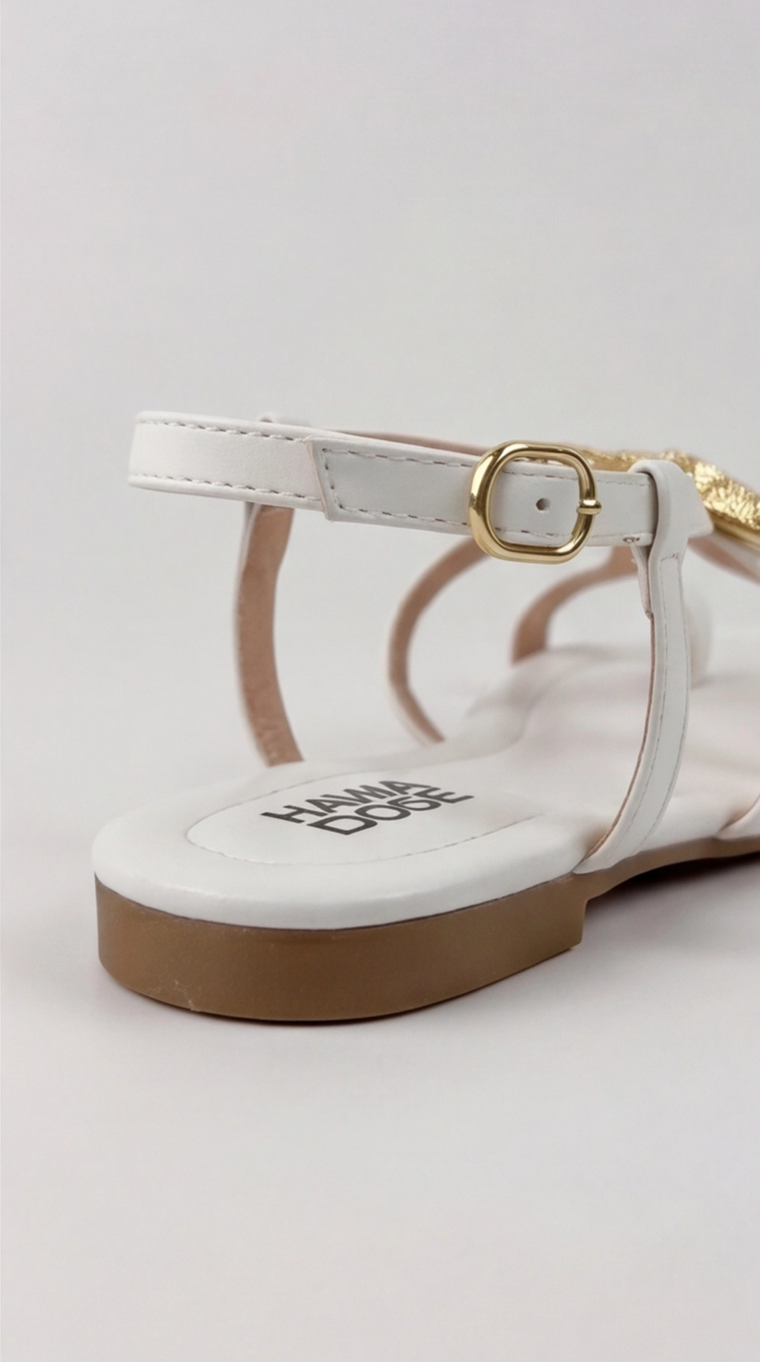 The Aurelia Star Sandal - White