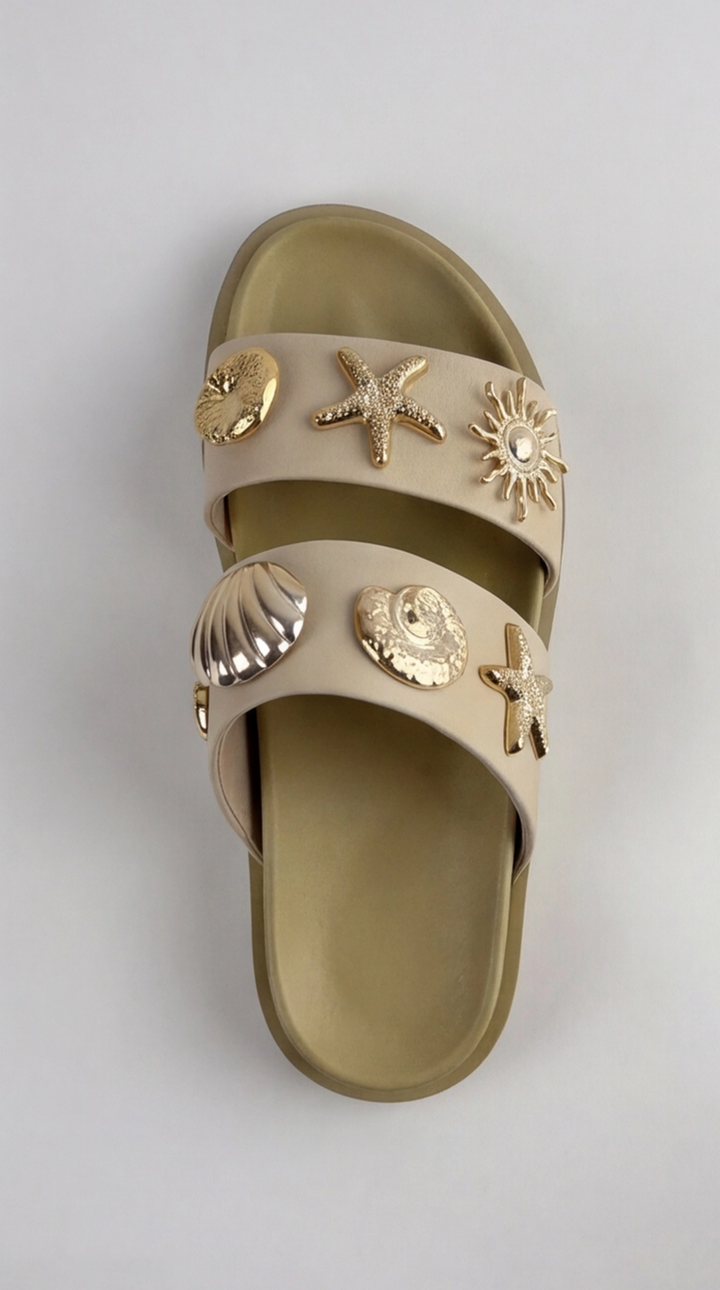 The Solaris Resort Slide - Beige
