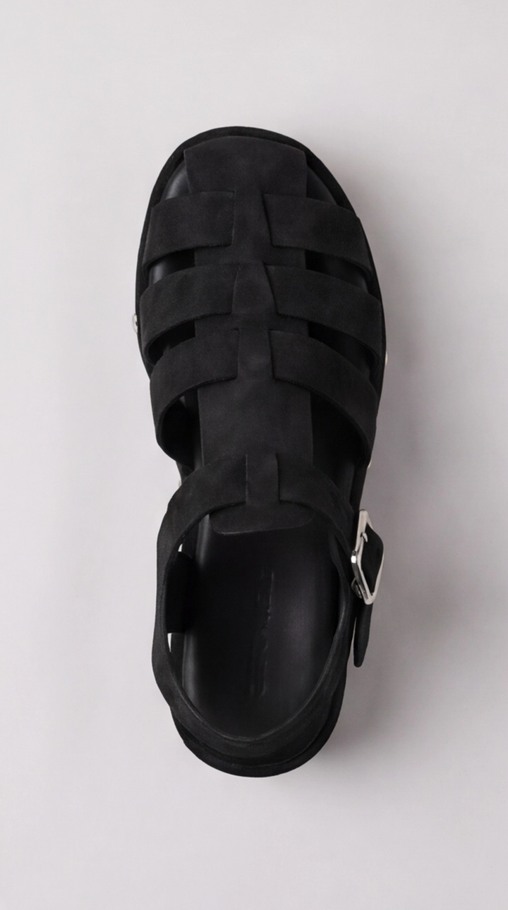 The Heritage Clog Sandal - Black