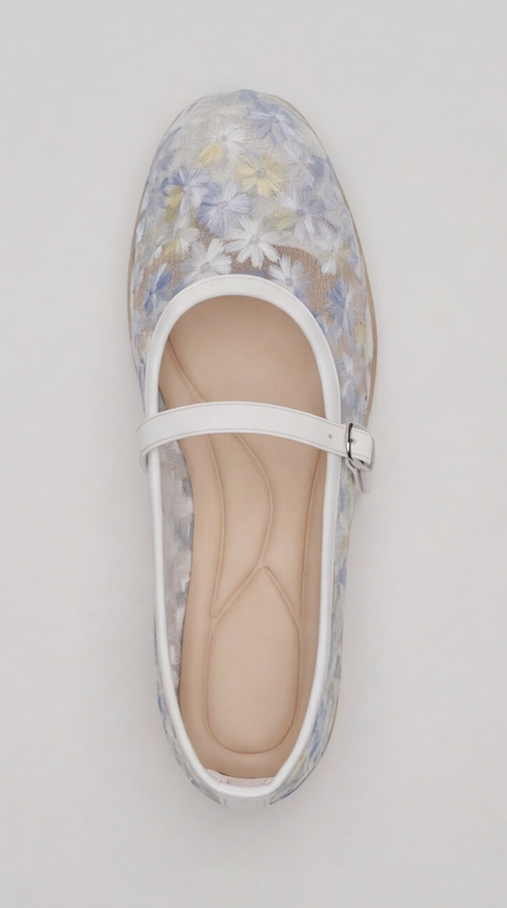 The Ethereal Meadow Flat - Soft Blue