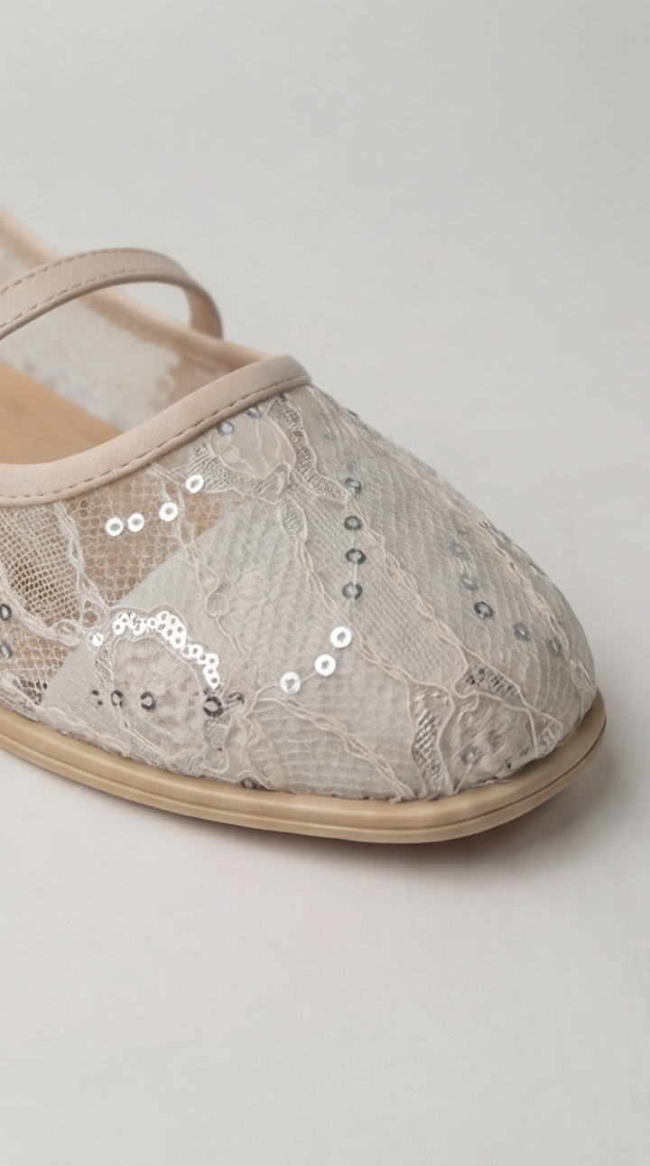 The Sequin - Beige