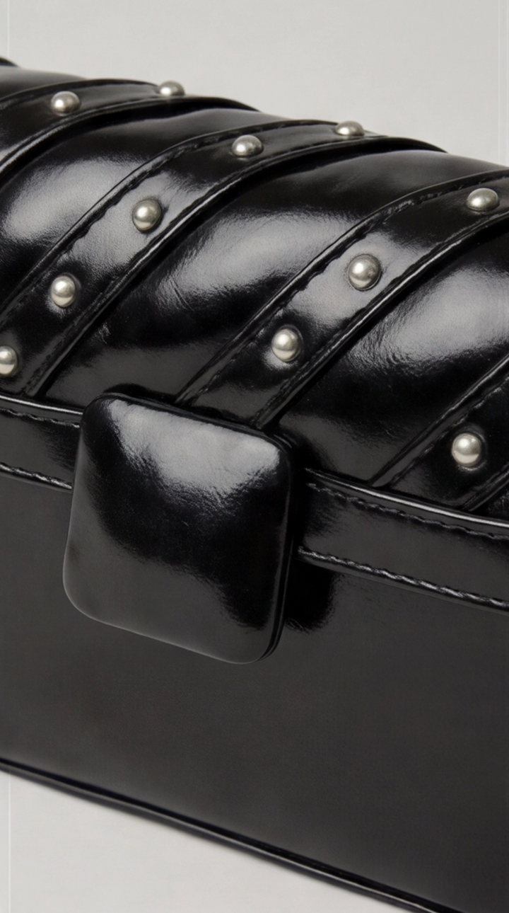 The Onyx Edge Crossbody - Black