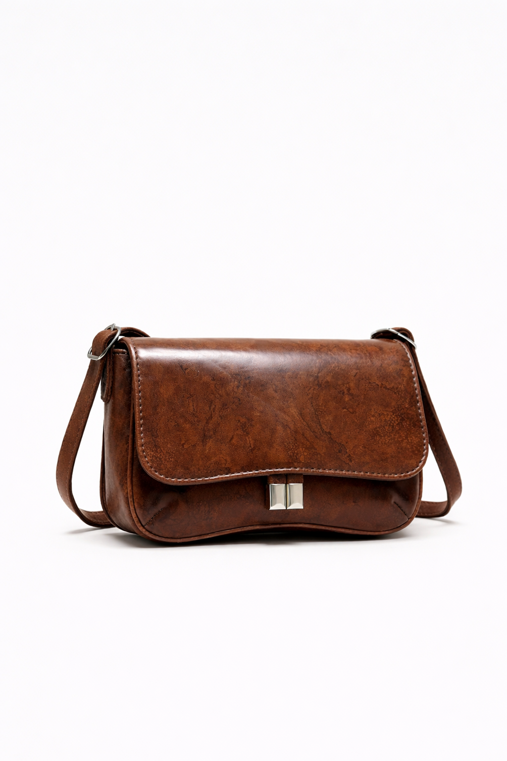 Classic Taupe Crossbody Bag Brawn
