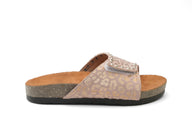 Savannah Stud Slides - Beige