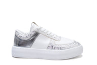 Blush Silver Luxe Sneakers | Women's Fashion Shoes