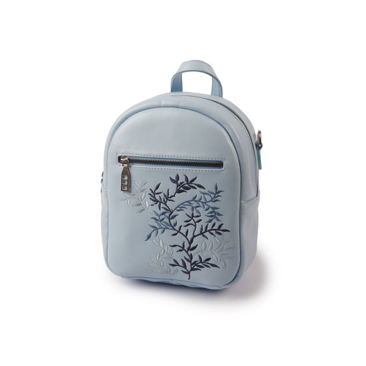 Babyblue Blossom Mini Backpack