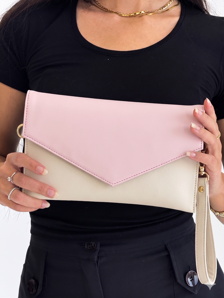 The Duo-Tone Corporate Pouch - Pink