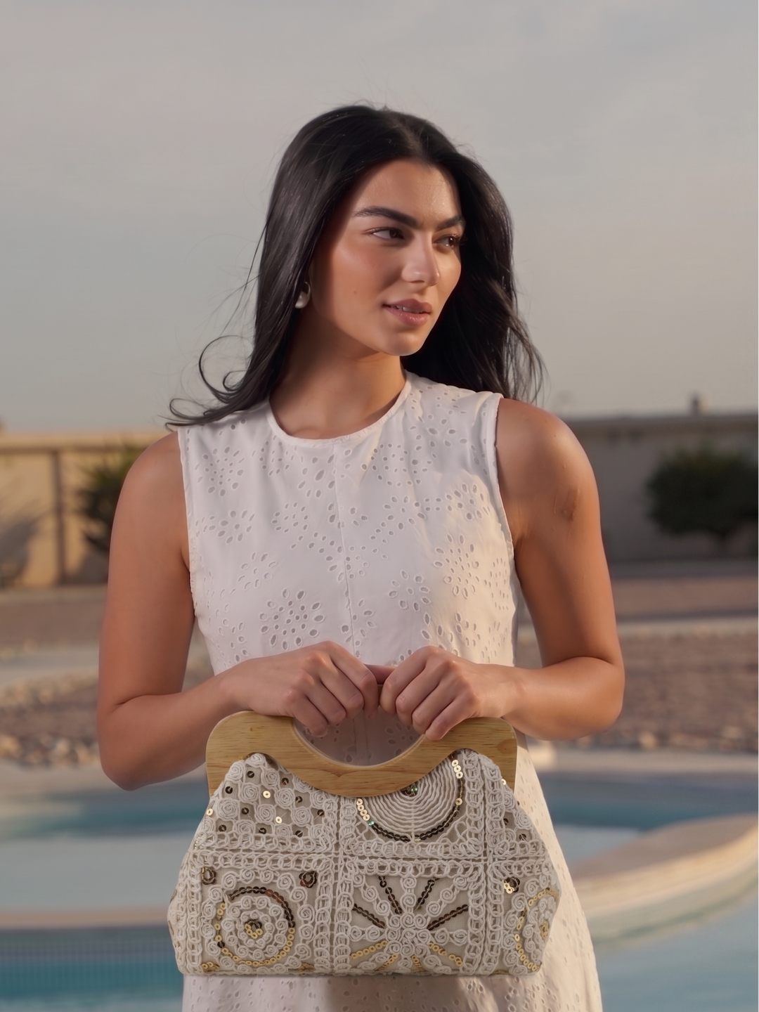 The Liana Wood-Handle Bag - Limited Edition
