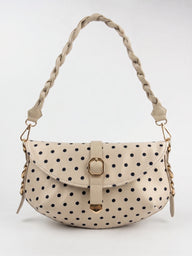 The Polka Baguette - Beige