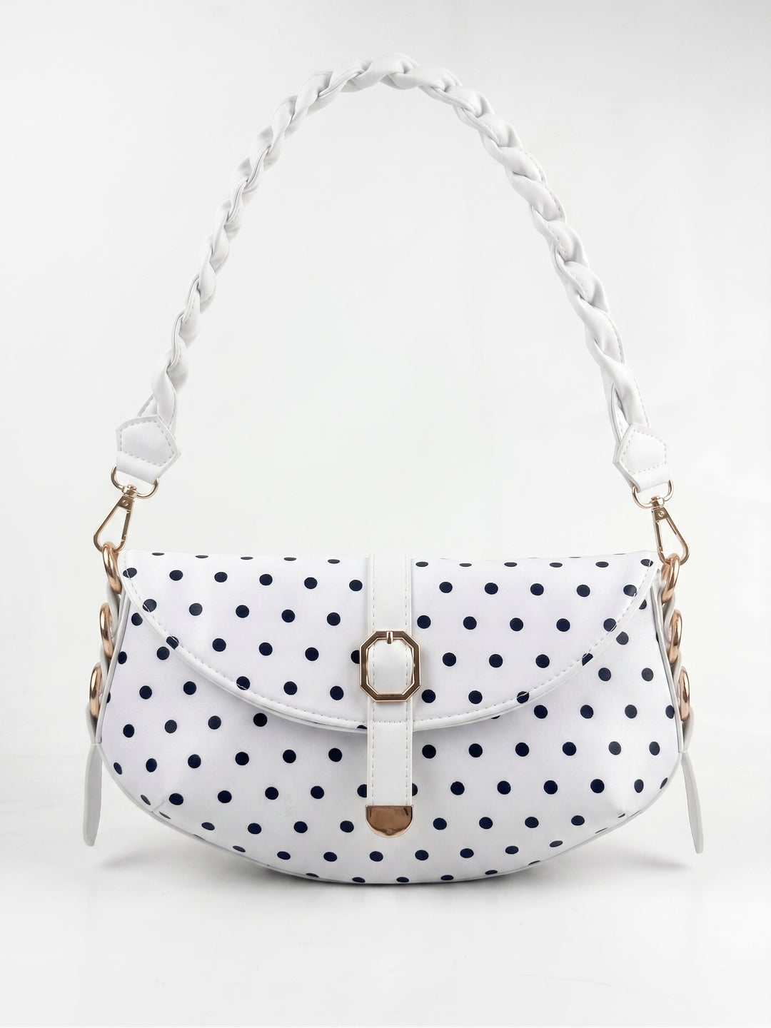 The Polka Baguette - White