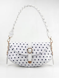 The Polka Baguette - White