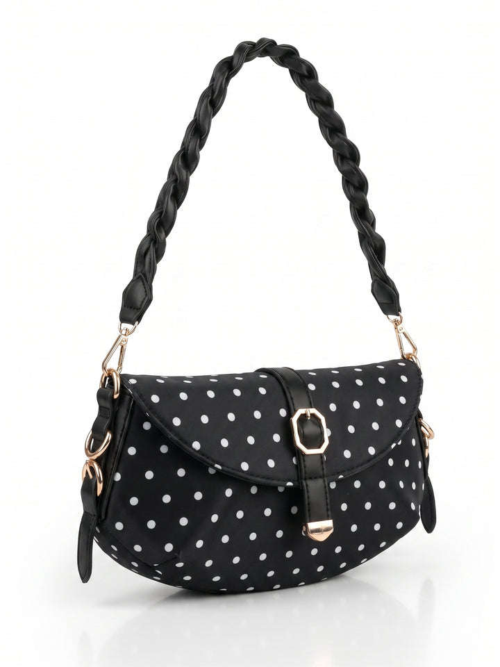 The Polka Baguette - Black