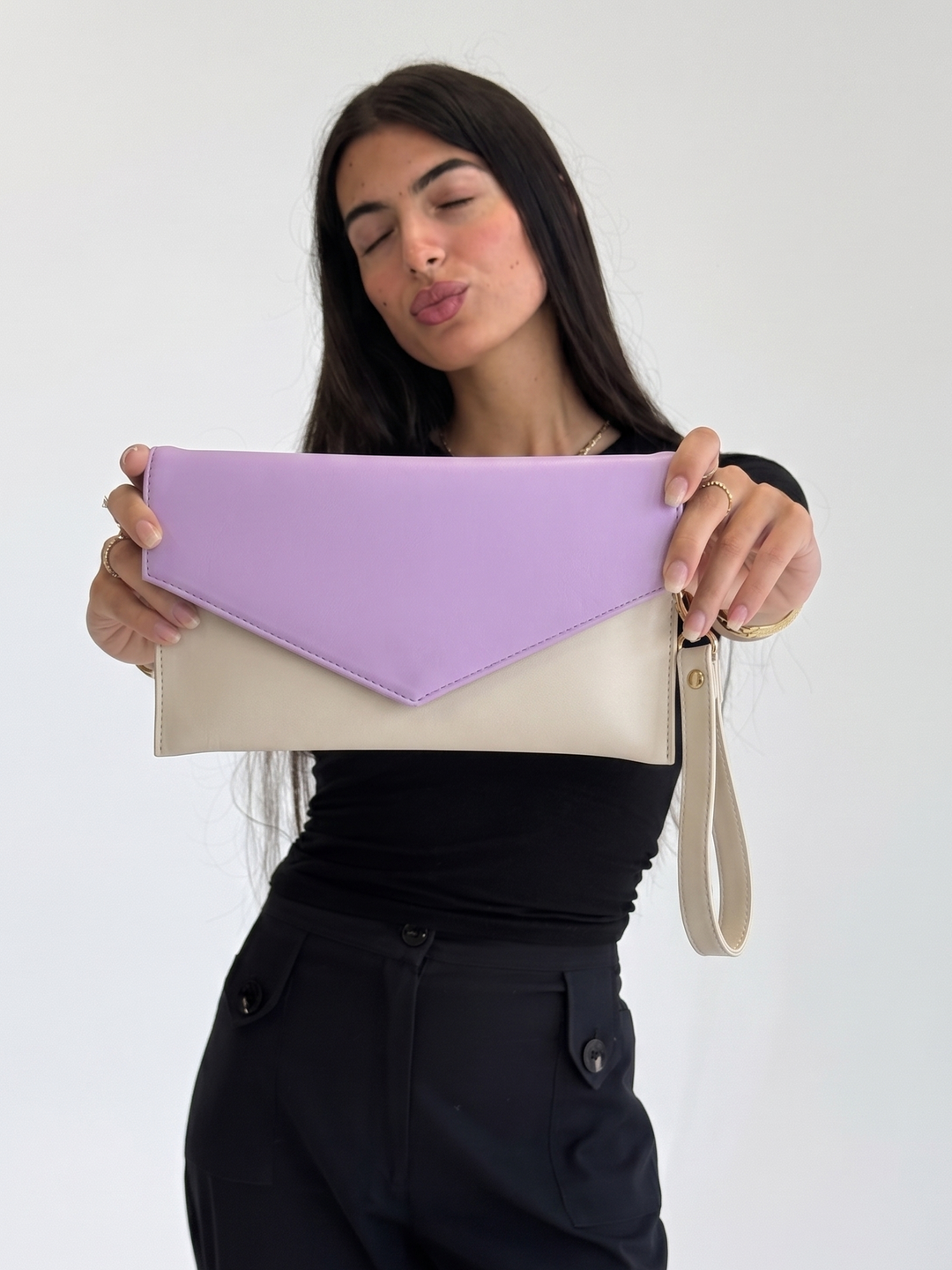 The Duo-Tone Corporate Pouch - Lilac