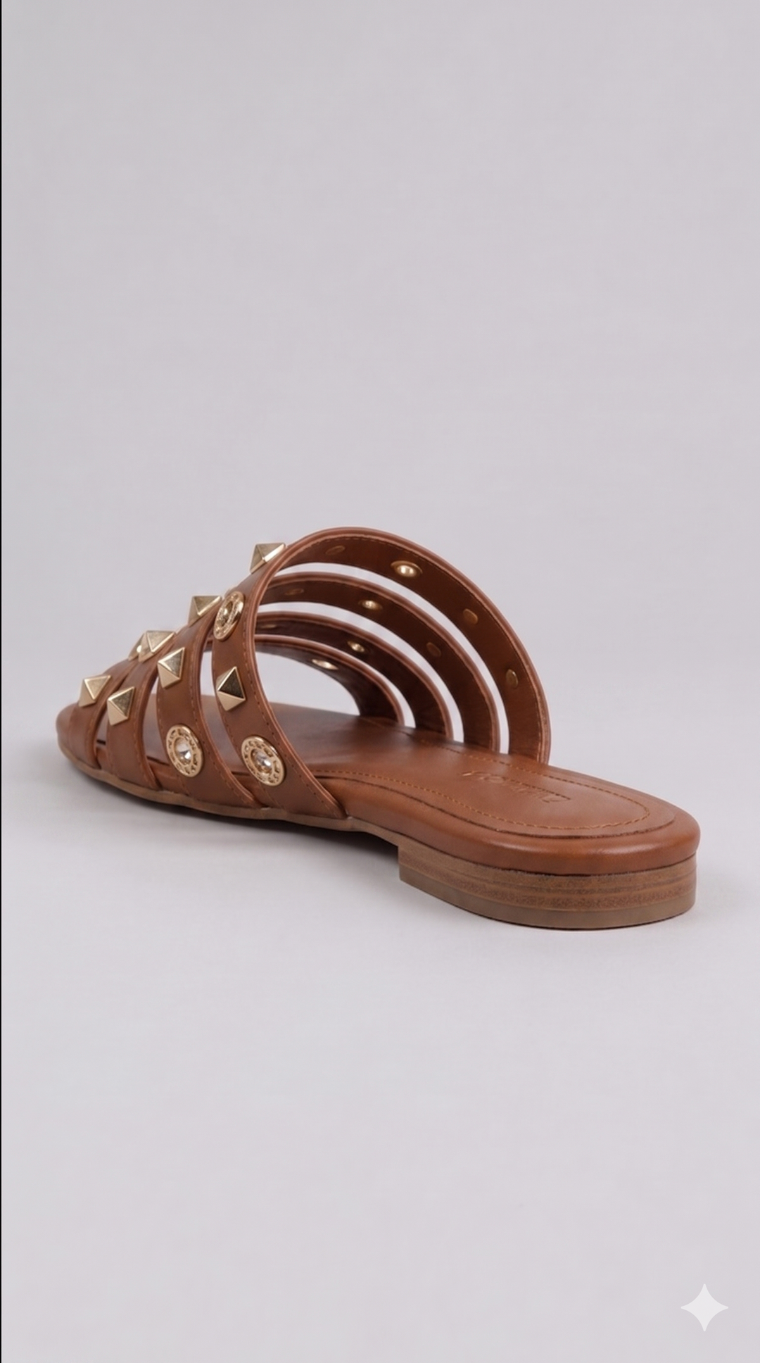 Gilded Horizon Multi-Strap Sandal - Havane