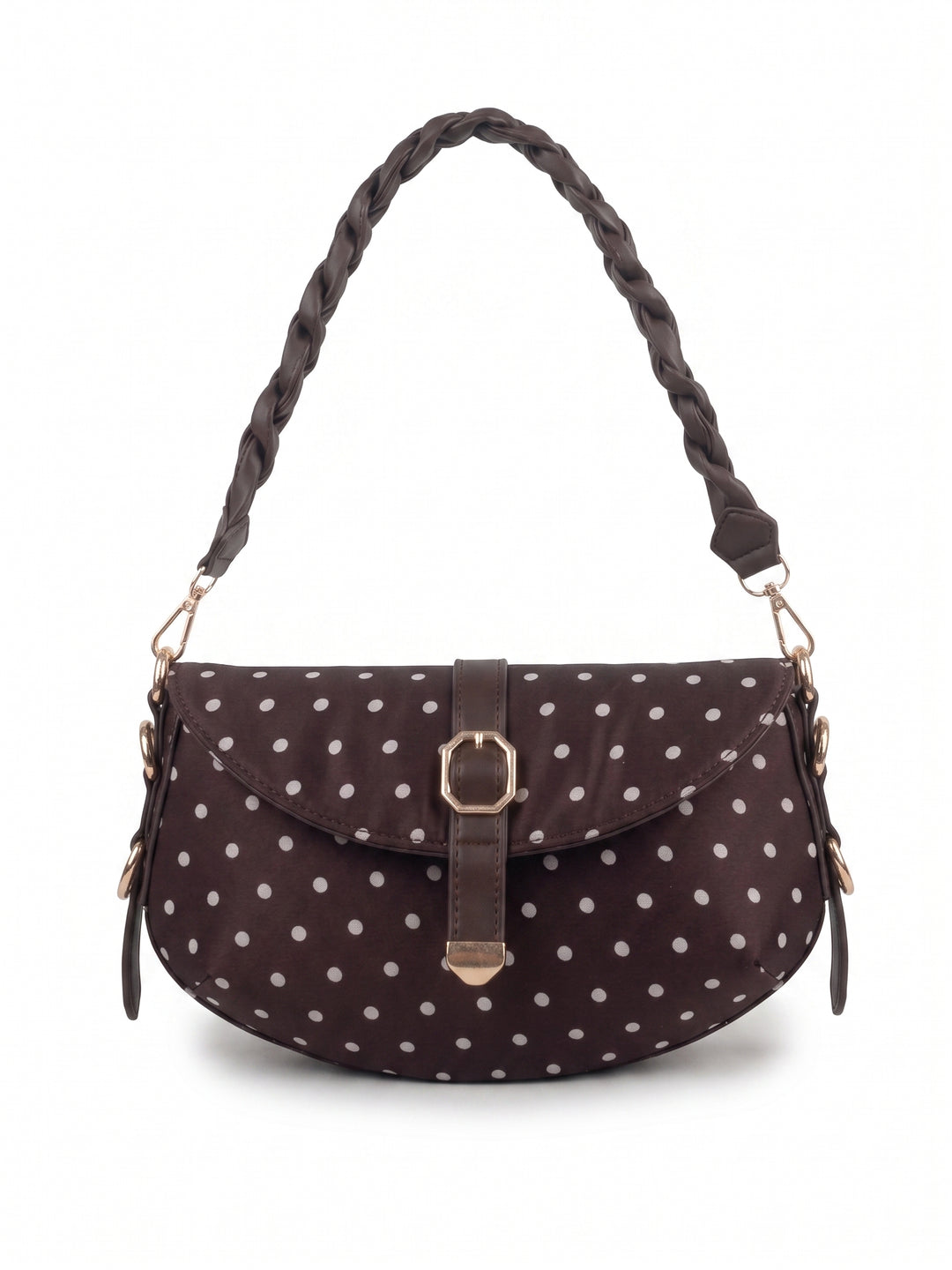 The Polka Baguette - Brown