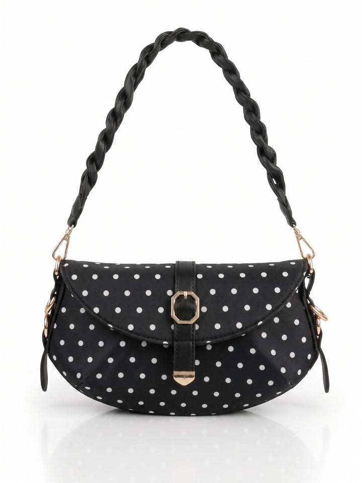 The Polka Baguette - Black