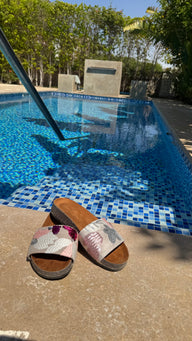 Blush Petal Pool Slides
