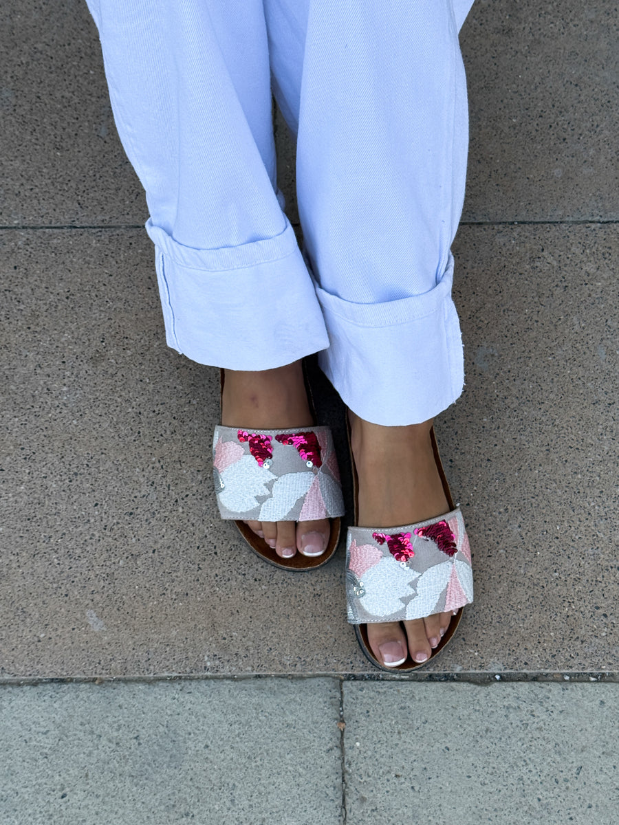 Blush Petal Pool Slides