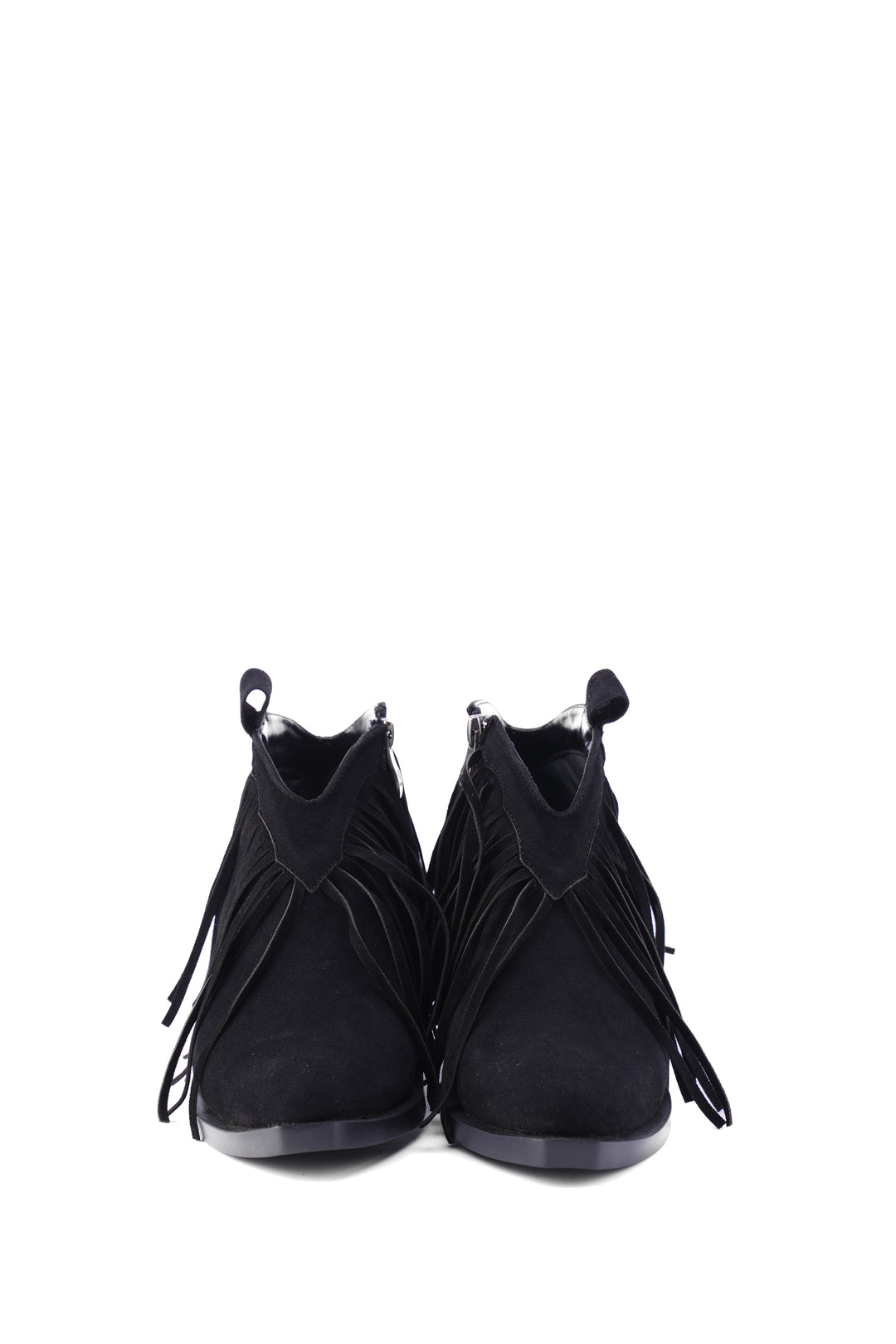The Wild Heart Suede Ankle Booties | Black