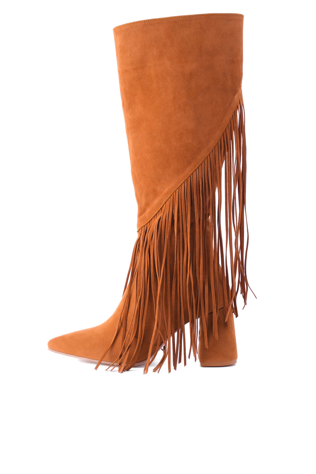 Wildheart Fringe Knee Boot| Havane