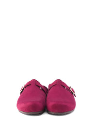 Siren Suede Comfort Clogs | Berry Pink