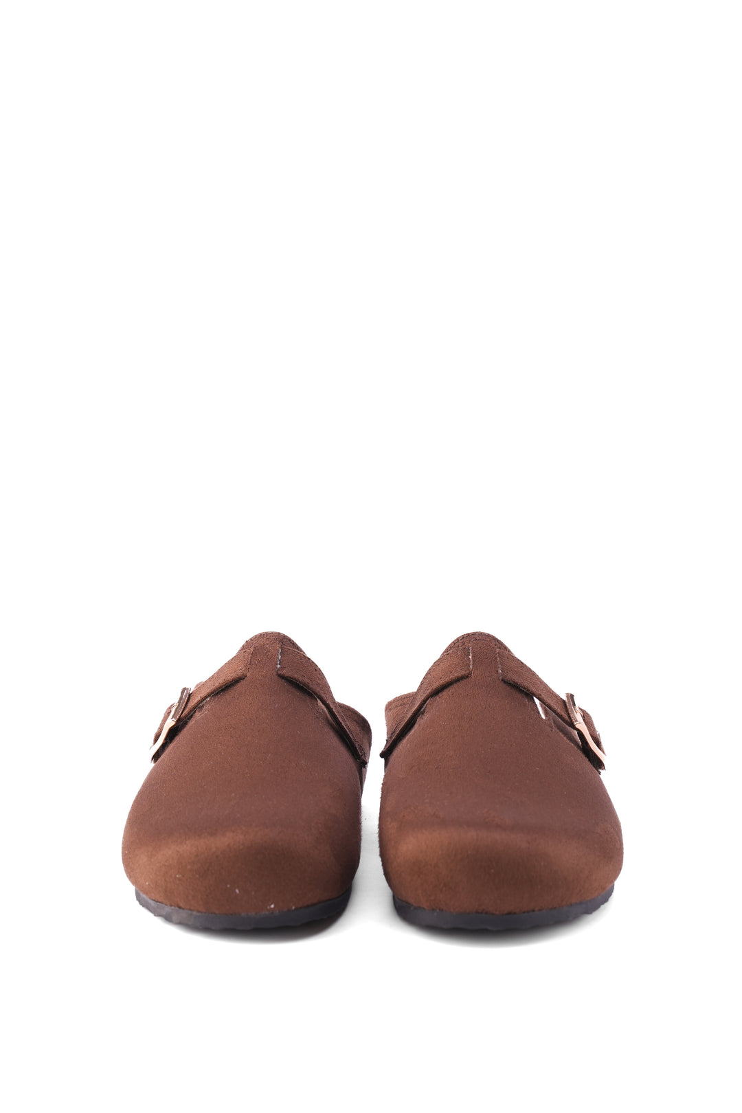 Comfy Soft Footbed Women Clogs - Brown