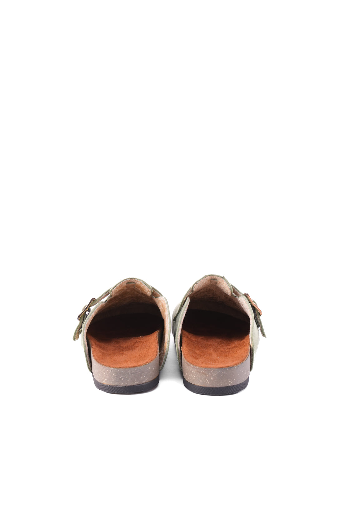 Willow Suede Comfort Clogs | Mint Green