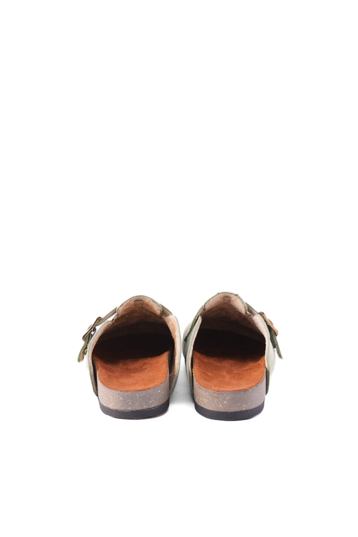 Willow Suede Comfort Clogs | Mint Green