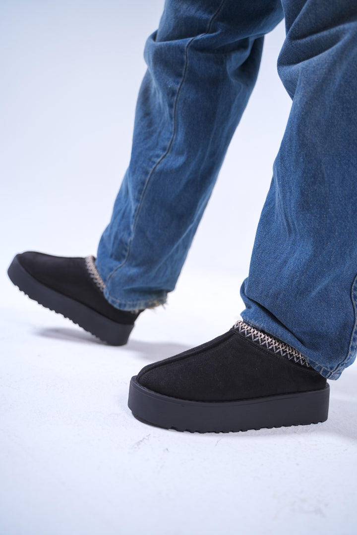 SungWalk Slippers - Black